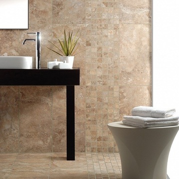 Плочки за под Travertine Contrafalda WALNUT